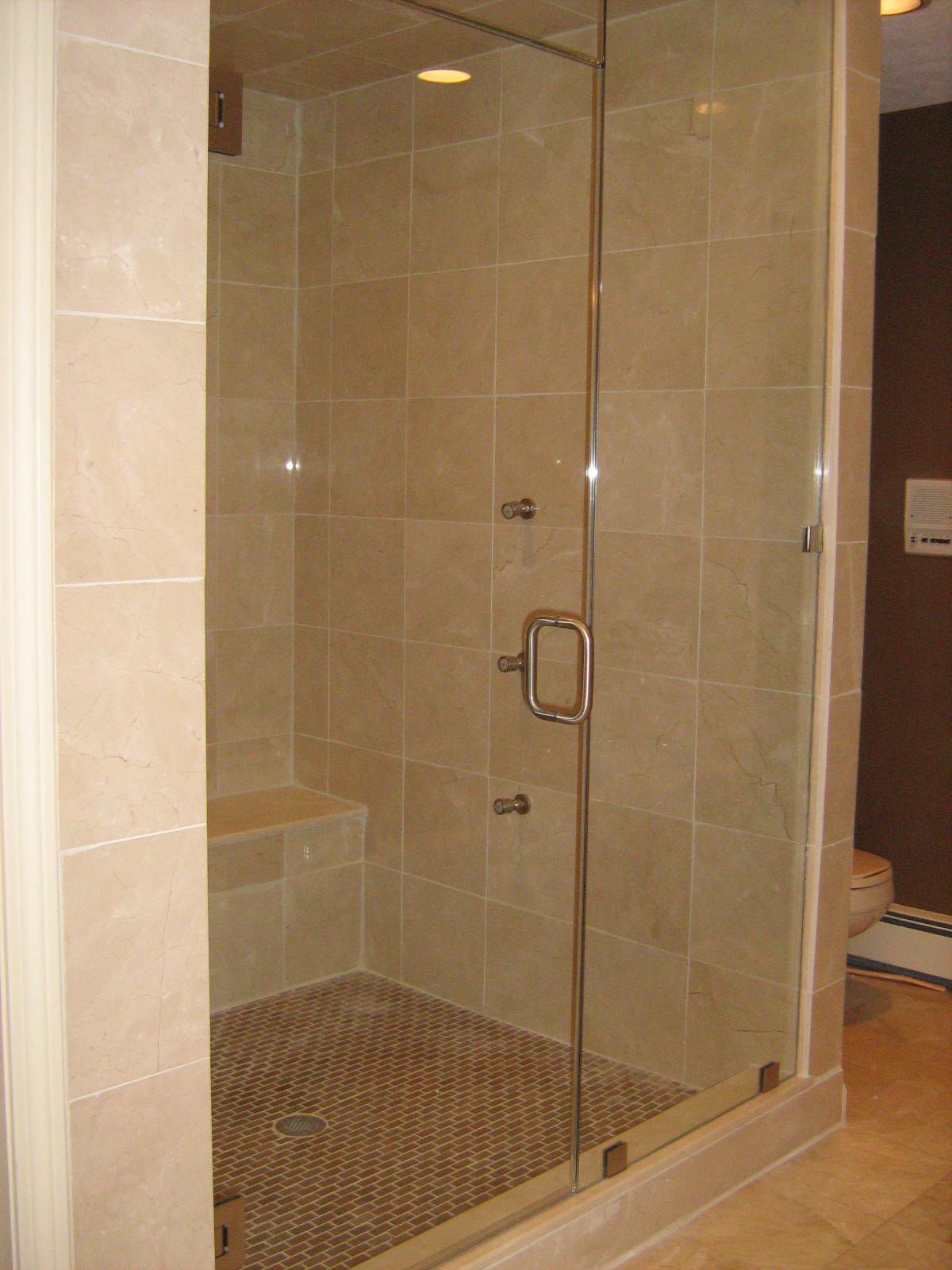 residential glass shower door boston | Jackson Glass Company Boston MA